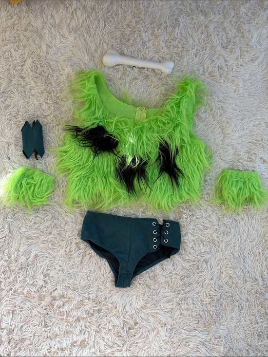 Fashion Nova Other - Sexy Women’s Pebbles Flintstones Cosplay Costume Size XS/S
